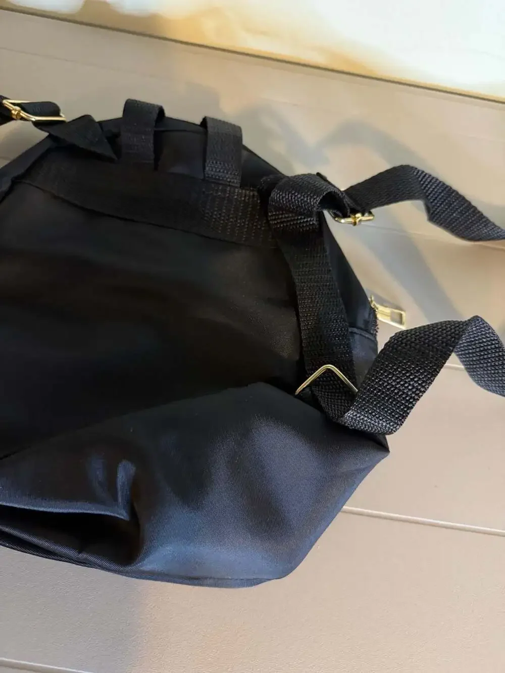 Women's pack Gold Letter Female Multi-pocket Casual Woman Travel Bag High Qualit